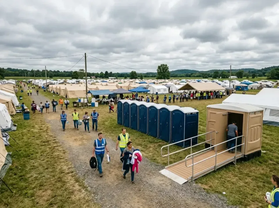 disaster-relief-camp-restrooms-010 — frequently asked questions, Dumpster & Portable Bathrooms Rental in Crittenden, KY